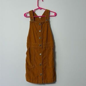 Pumpkin Spice Corduroy Skirt Jumper